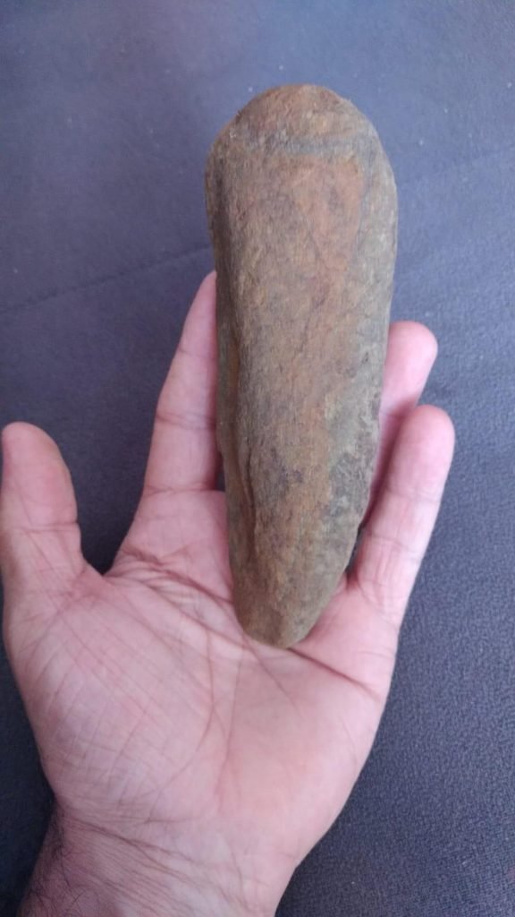 Pedra - fóssel - objeto indígena