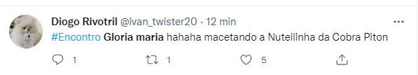 Glória Maria no Encontro