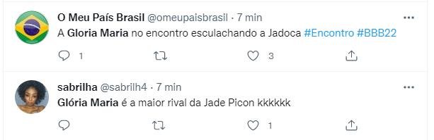 Glória Maria no Encontro