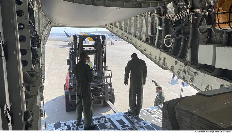 Aeronave KC-390 Millennium da Força Aérea Brasileira (FAB) - Metrópoles