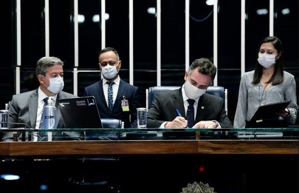 Foto parlamentares dentro do Congresso Nacional- Metrópoles