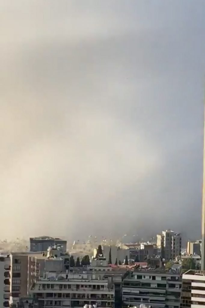 explosão Beirute porto libano