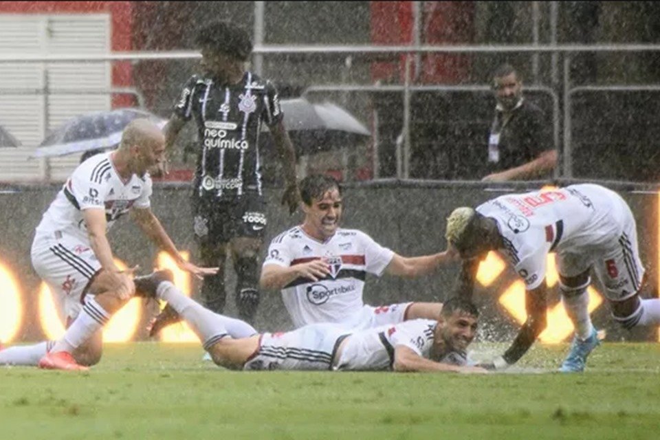 SÃO PAULO, SP - 05.03.2022: SÃO PAULO FC X CORINTHIANS - Calleri