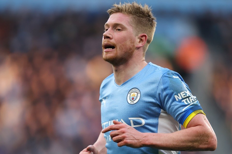 Kevin de Bruyne bate Salah como melhor jogador - Inglaterra