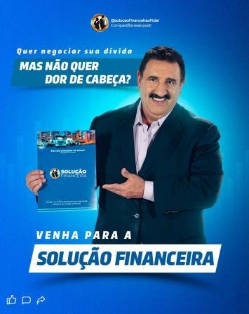 Ratinho faz propagando para a Solução Financeira