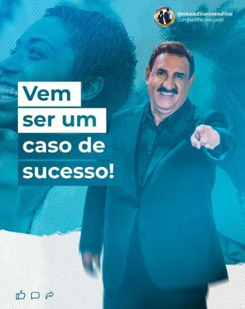 Ratinho faz propagando para a Solução Financeira