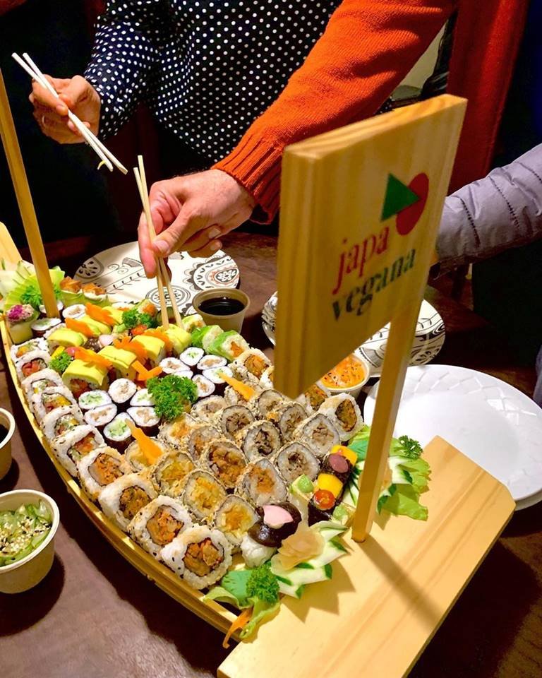 Barca de Sushi, Japa Vegana
