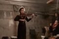 Vira Litovchenko tocando violino
