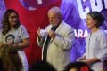 O ex-presidente Luiz Inácio Lula da Silva (PT), participa nesta manhã de quinta-feira,10, no hotel Nobile Downtown, da reunião “Mulheres com Lula para reconstruir o Brasil”, organizada pela Secretaria Nacional de Mulheres do PT e pela presidente do partido, deputada Gleisi Hoffmann (PT). Foto: Fábio Vieira/Metrópoles