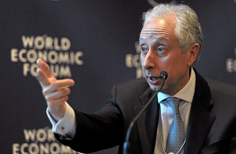 O economista Pérsio Arida durante palestra organizada pelo Fórum Econômico Mundial em 2013