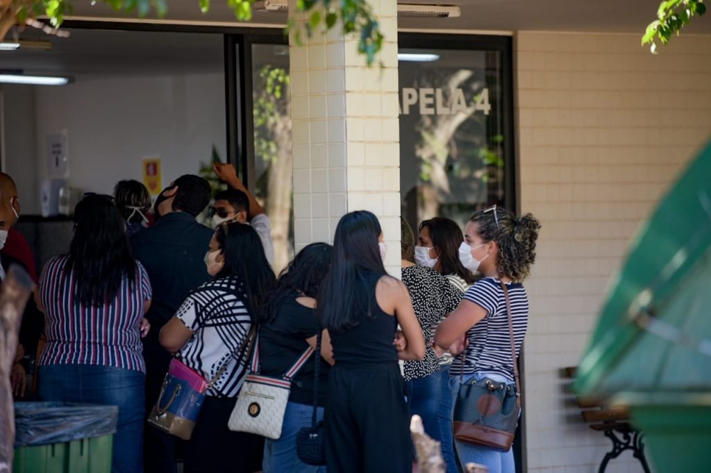 Velorio maria firmo avó de Michelle bolsonaro em taguatinga df