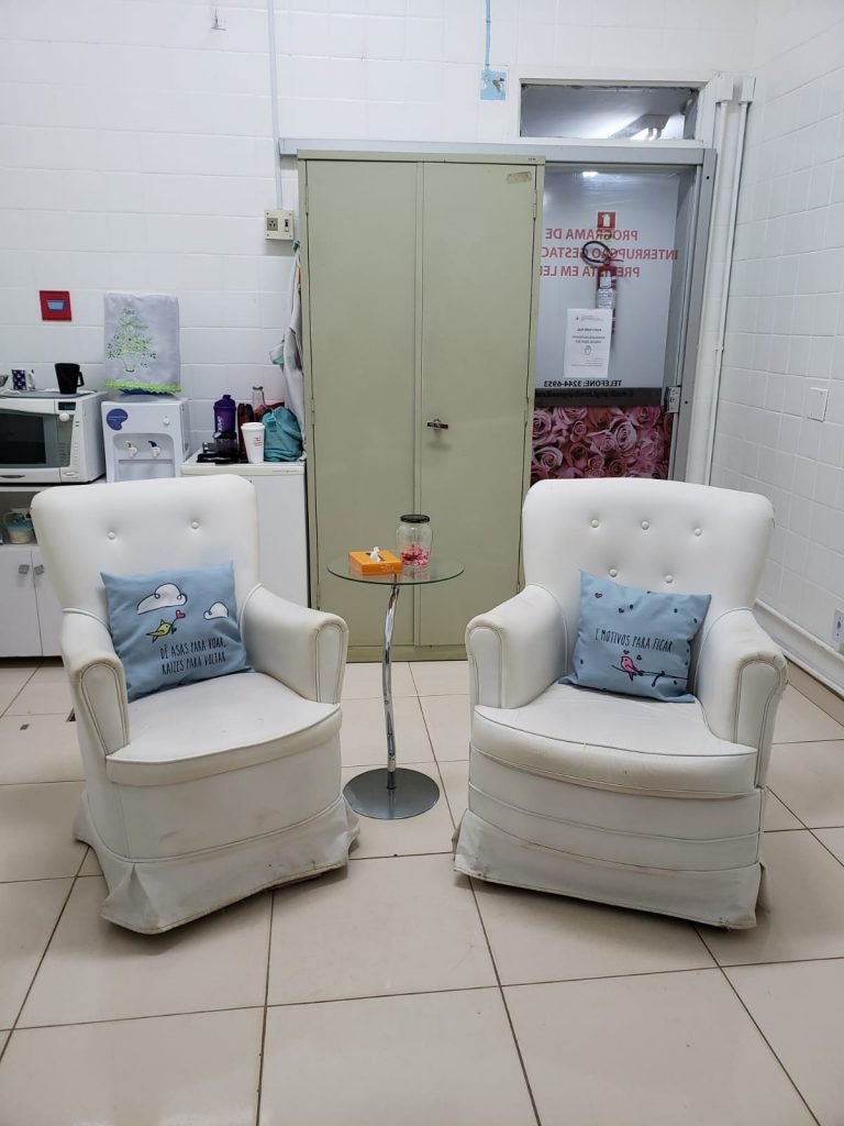 Sala de atendimento do programa de interrupção gestacional prevista em lei