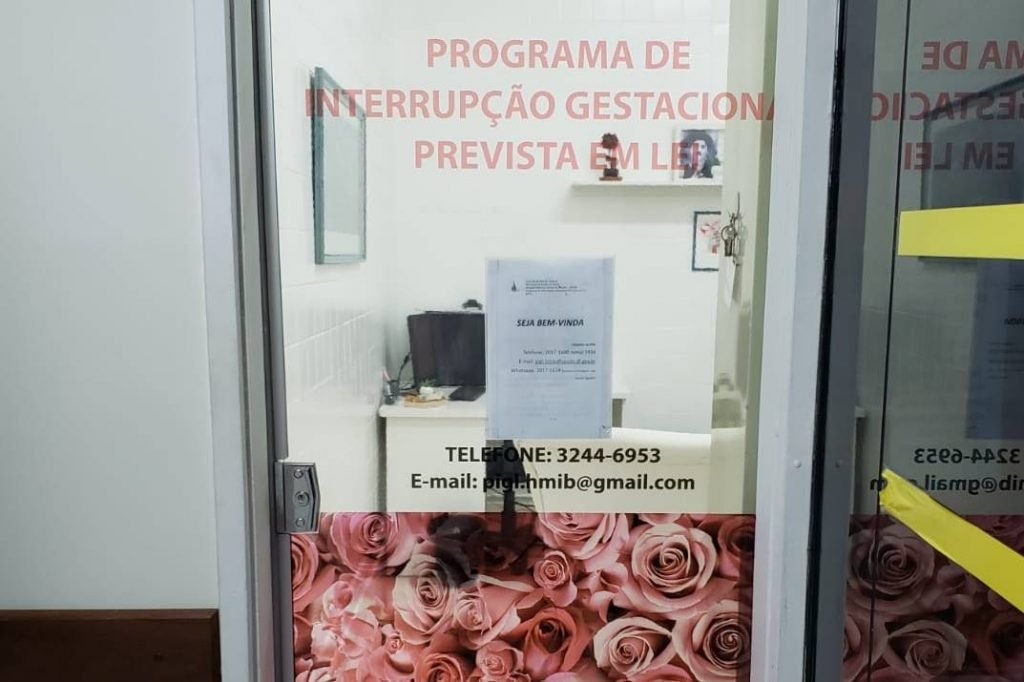 Sala de atendimento do programa de interrupção gestacional prevista em lei