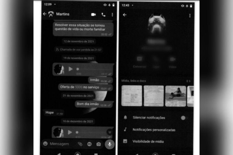 mensagens whatsapp ex vigilante triplo homicidio silvania goias (2)