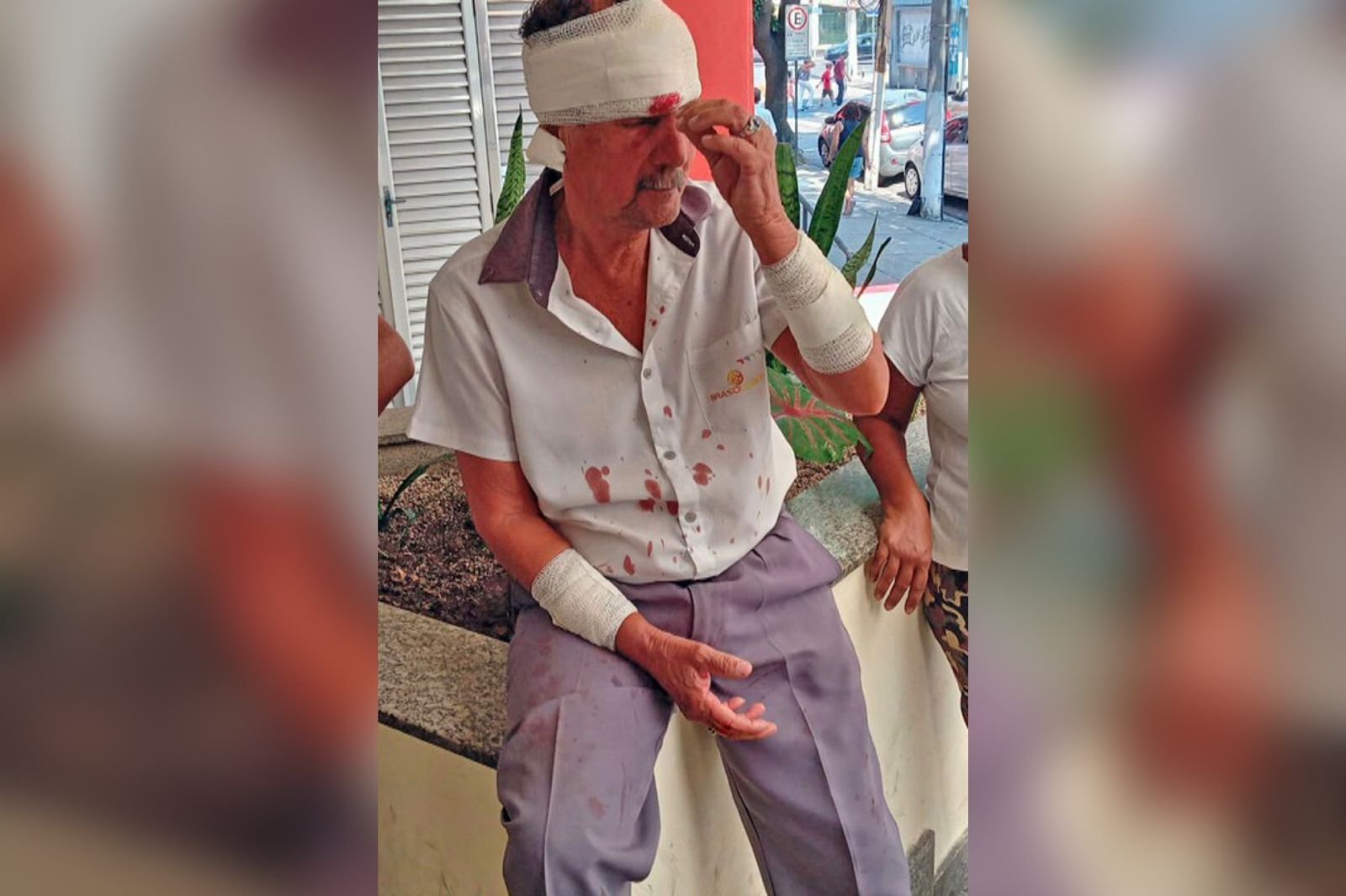 Luiz Carlos Ribeiro,69, motorista de ônibus agredido 1