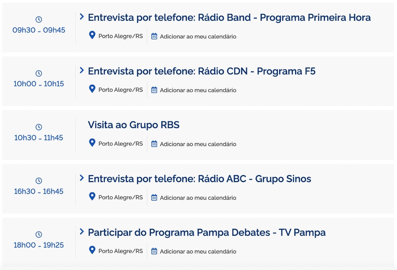 Pré-candidato ao Senado, Mourão dedica agenda desta sexta à campanha