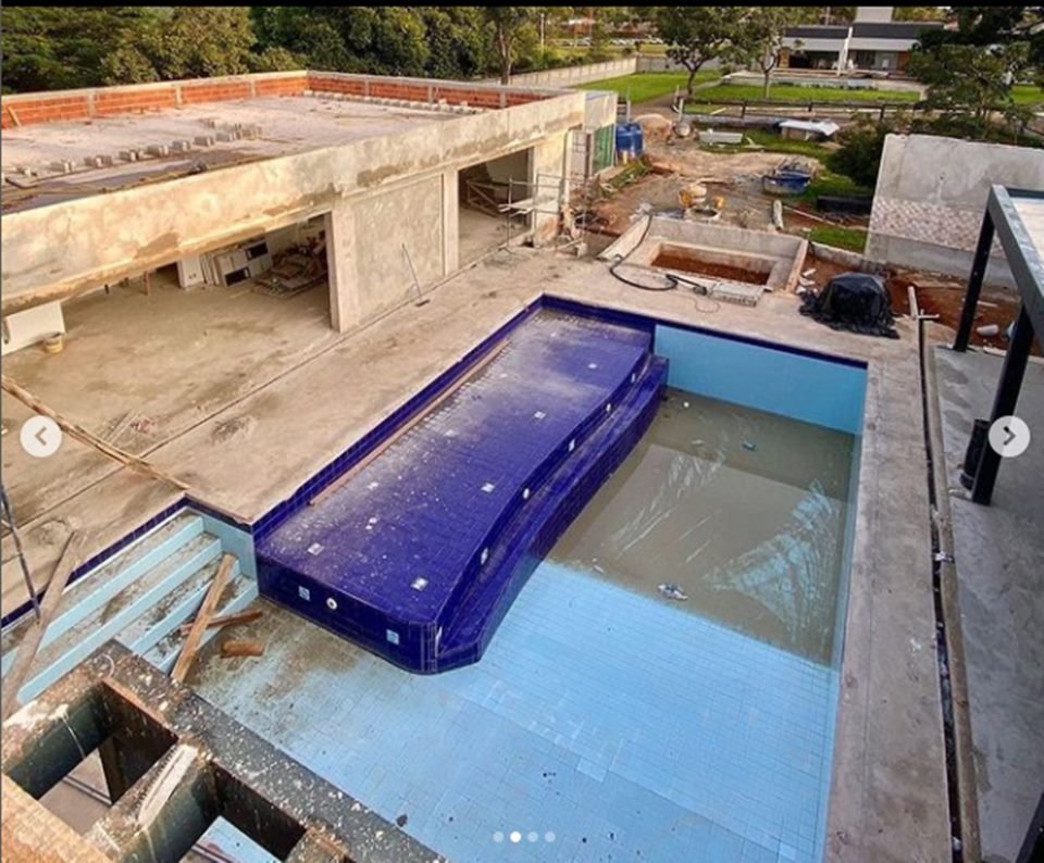 mansão em construção