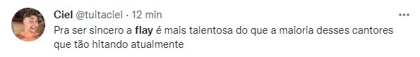 Muitos usuários do Twitter criticaram Juliette após vídeo de Flay cantando Whitney Houston