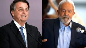 Lula e Bolsonaro: distância entre os dois é de 11% nas intenções de voto do primeiro turno
