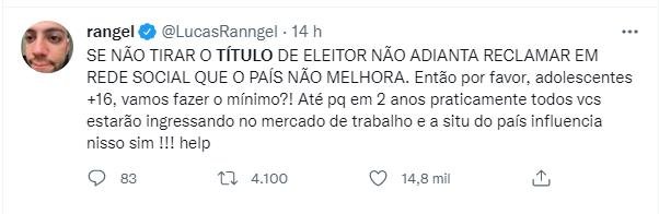 Famosos alertam jovens sobre prazo para tirar título de eleitor
