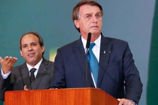 Bolsonaro com Fabiano Guimarães