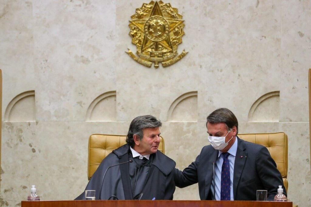 Jair Bolsonaro e Luiz Fux