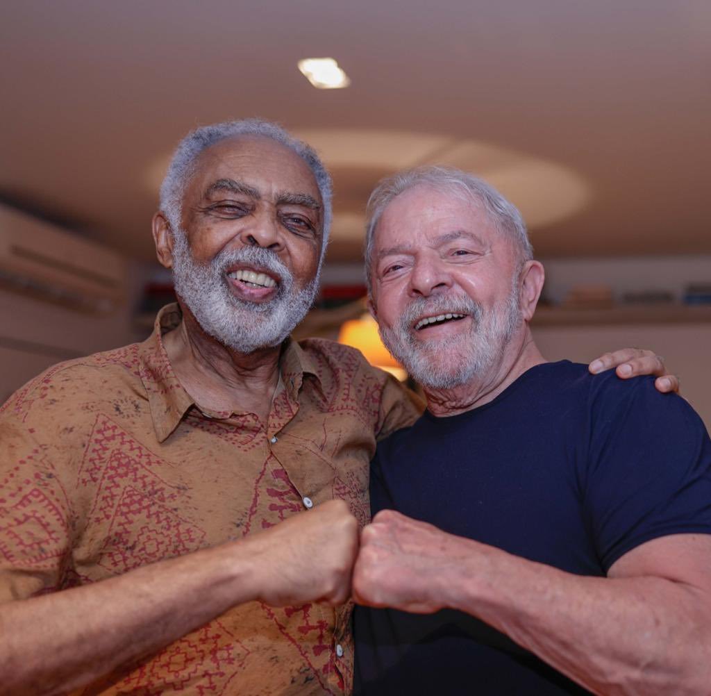 Gilberto Gil e Lula