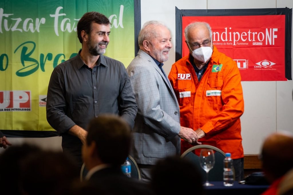 Lula cumpriu agenda no Rio durante a pré-campanha para presidência do Brasil