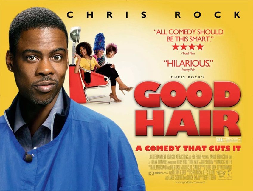 Print de poster do documentário good hair