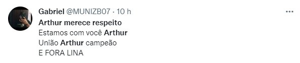 No Twitter, fãs do BBB22 Arthur Aguiar se revoltam com VT feito pela Globo e pedem respeito - Metrópoles