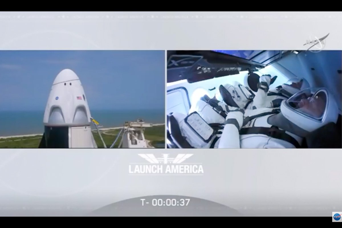 Foguete da Space X decola rumo à Estação Espacial Internacional