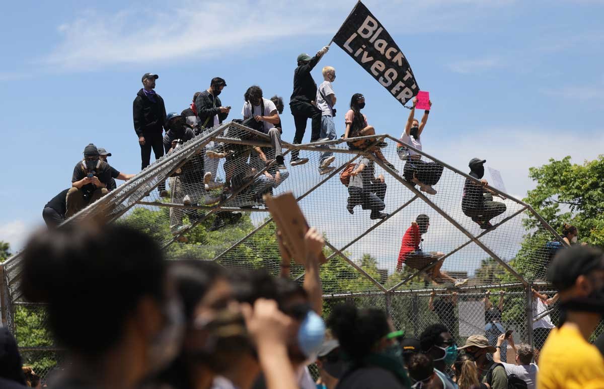protestos pela morte de George Floyd nos EUA