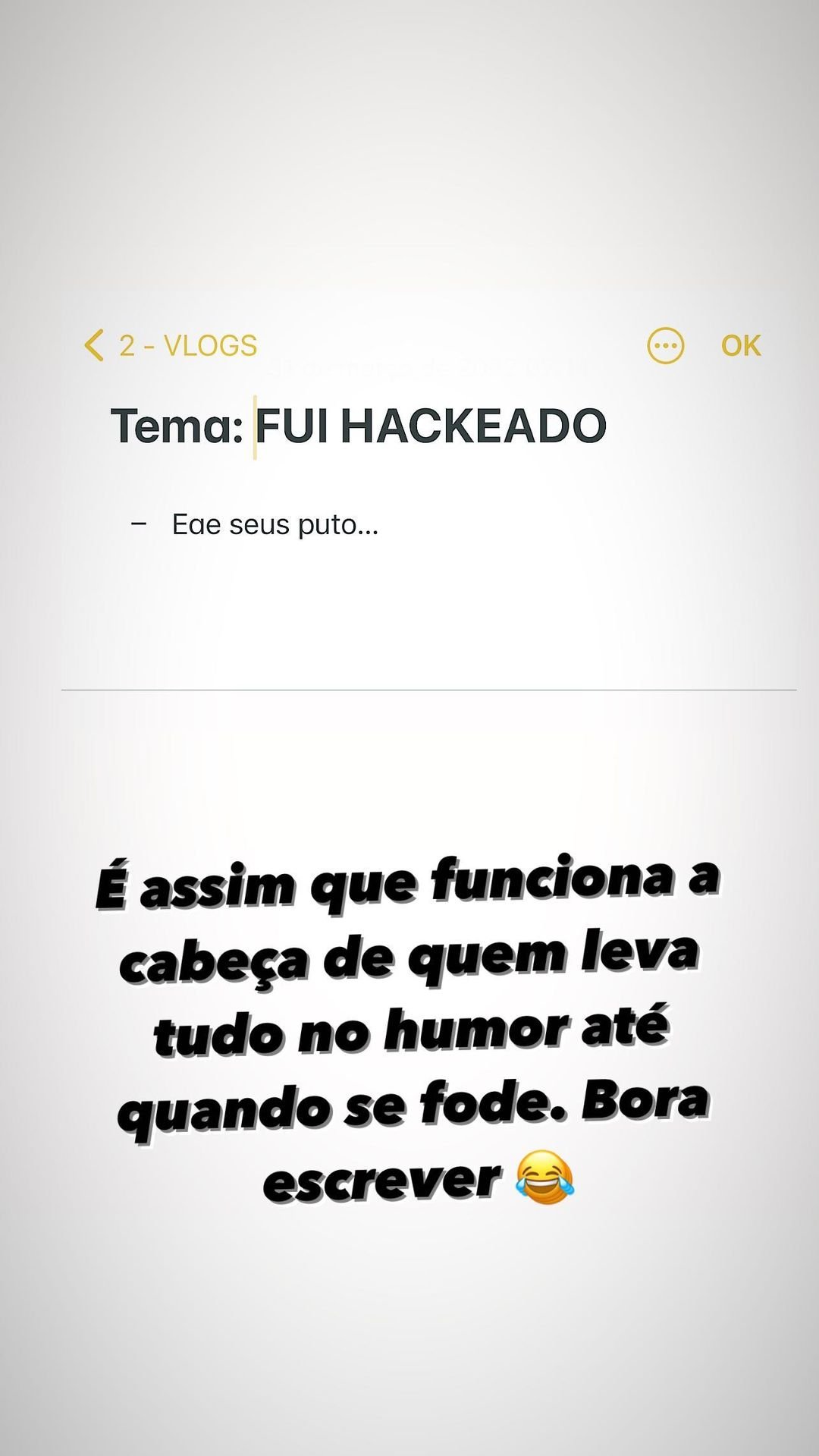 Olá Me Ajuda Meu Canal de  Foi Hackeado - Comunidade