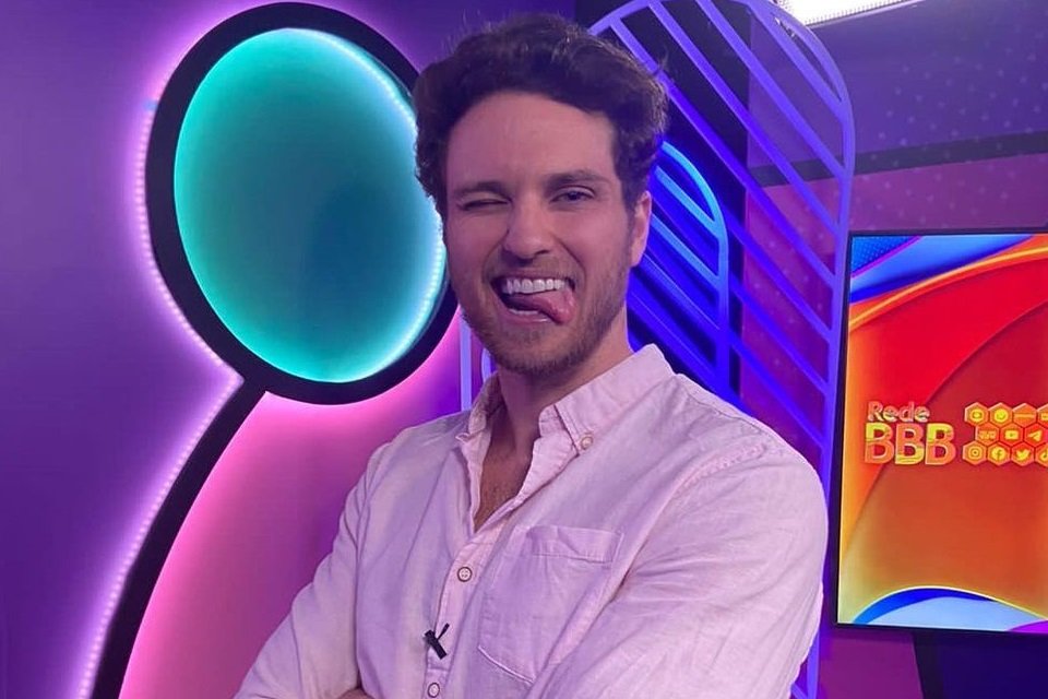 Lucas Bissoli ficou feliz com uma mensagem de Casimiro e devolveu o carinho