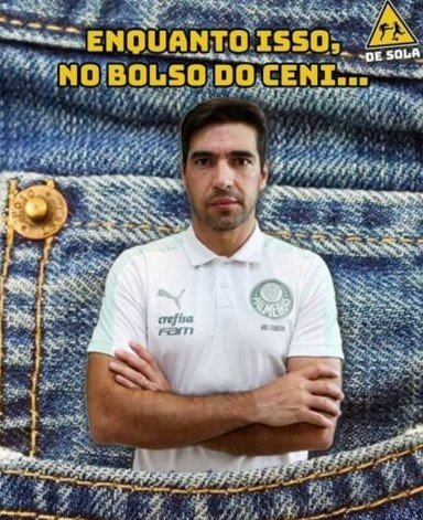O jogo São Paulo x Palmeiras rendeu memes nas redes sociais - Metrópoles