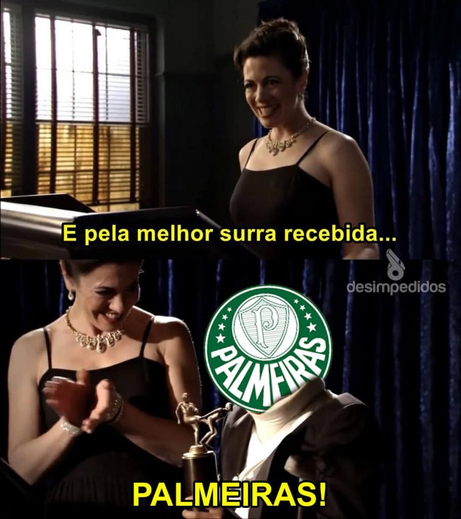 O jogo São Paulo x Palmeiras rendeu memes nas redes sociais - Metrópoles