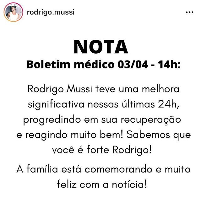 Nota Rodrigo Mussi