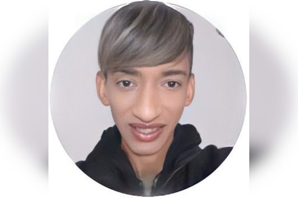 rosto de rapaz