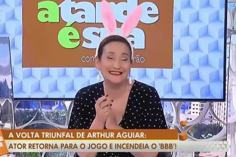 Sonia Abrão se veste de