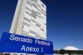imagem colorida mostra fachada do Senado Federal, em Brasília (DF). O Brasil tem 81 senadores - Metrópoles