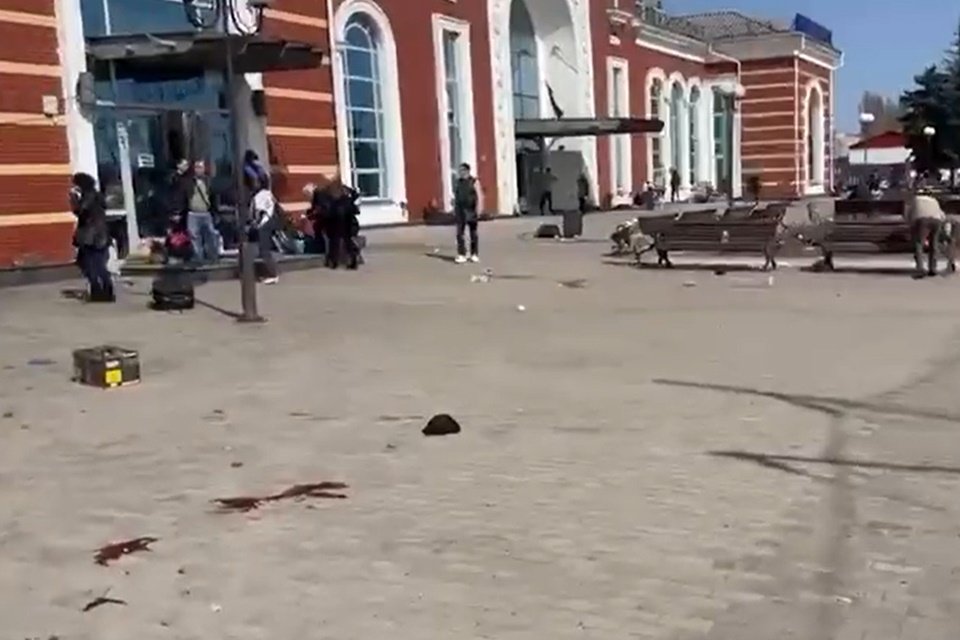 Ataque a estação de trem na Ucrânia 2