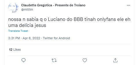 Após fracasso no BBB22, Luciano conquista fama no OnlyFans: “Gostoso