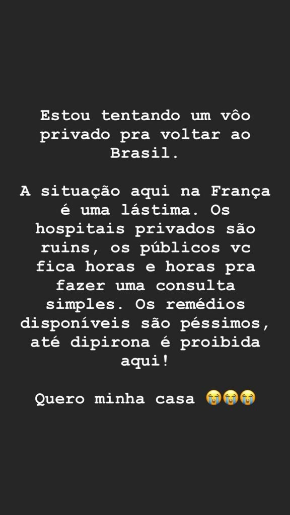 Stories do youtuber Felipe Neto no Instagram falam sobre experiência ruim em Paris - Metrópoles