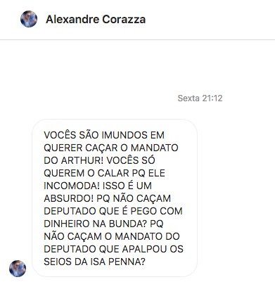 Print apoiadores Arthur do Val