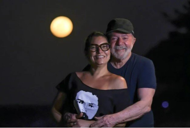 ex-presidente Lula e a noiva Janja - Metrópoles