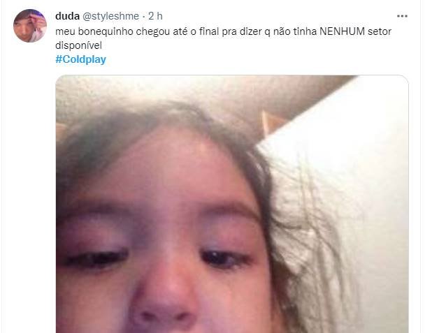 Internautas reclamam no Twitter que ingressos para show da banda Coldplay no Brasil esgotaram em minutos - Metrópoles