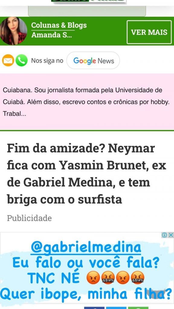Neymar e Medina