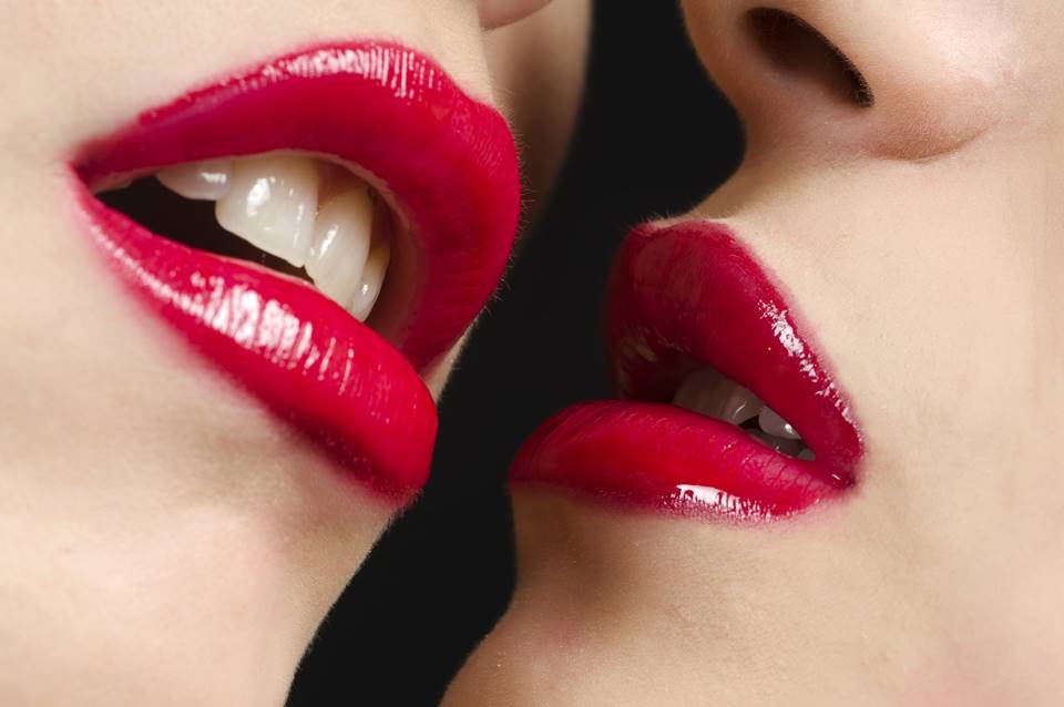 sexy red lips