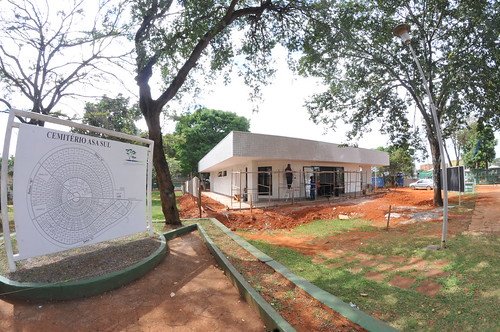 Obras do primeiro crematório do DF estão 90% concluídas. Veja fotos