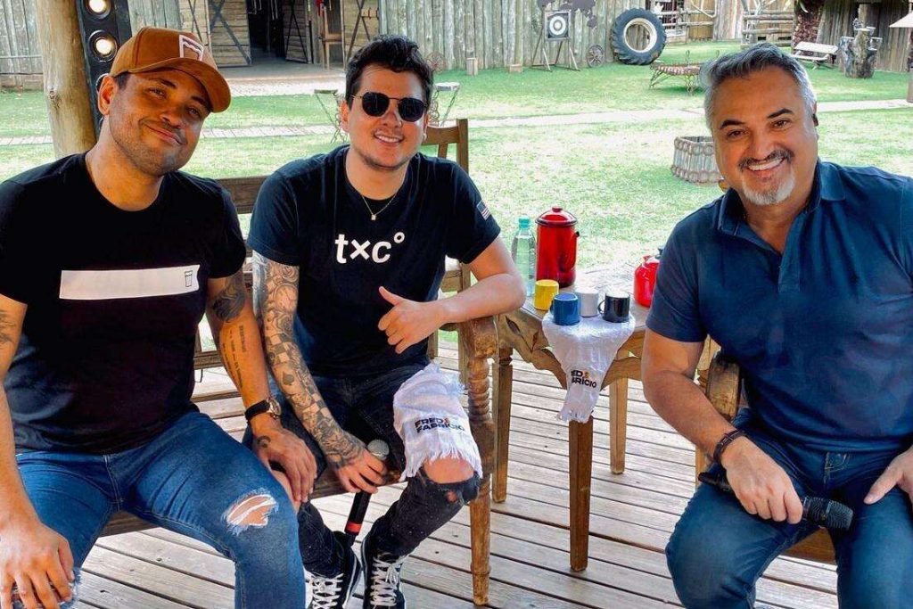 Odair Terra entrevista Fred e Fabrício (Divulgação: Canal Rural)